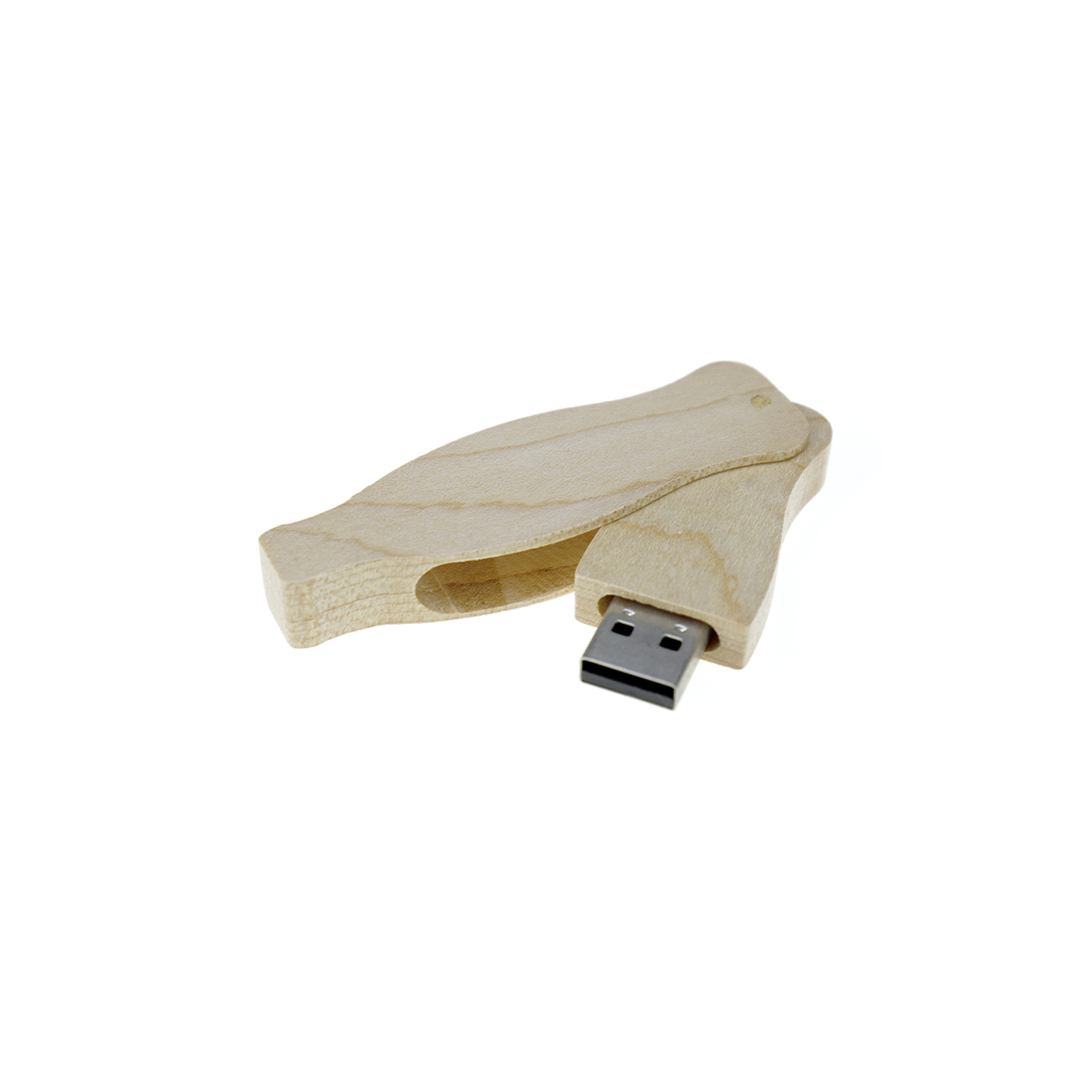 瓶子造型木頭隨身碟-