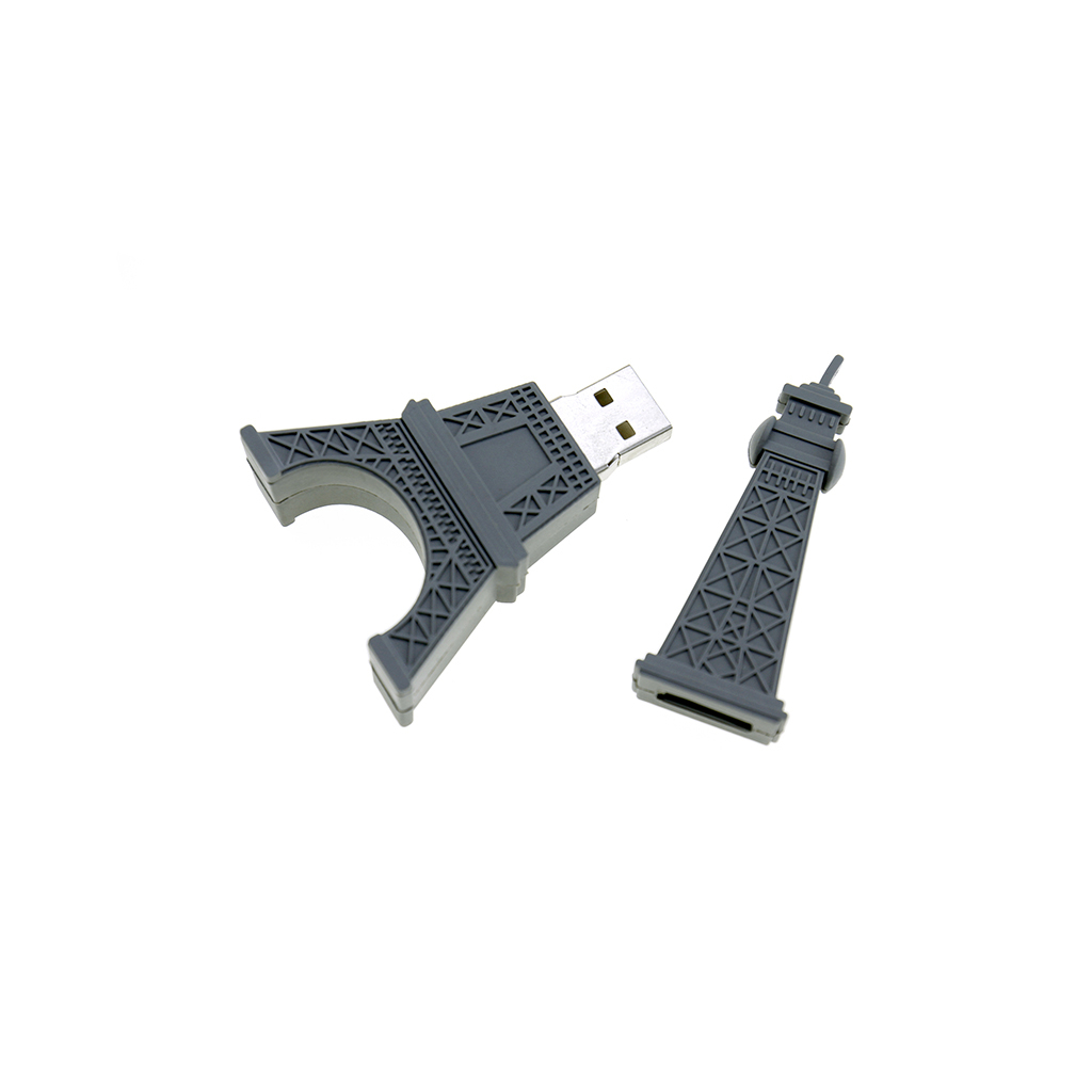 客製化鐵塔隨身碟製作-客製化特殊造型隨身碟製作