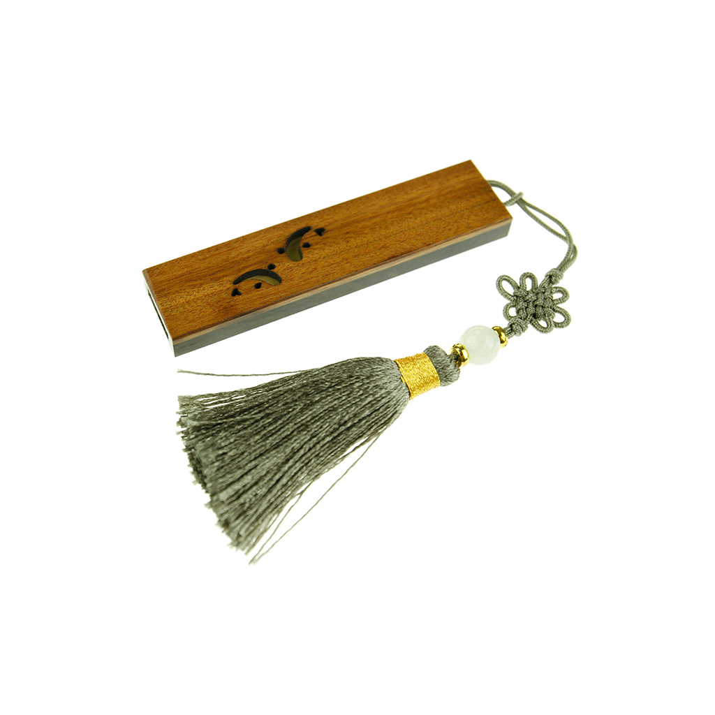 古典中國風木頭usb-