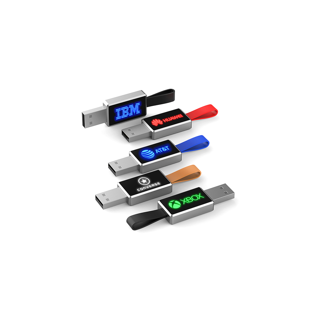 LOGO發光隨身碟 金屬隨身碟製作-