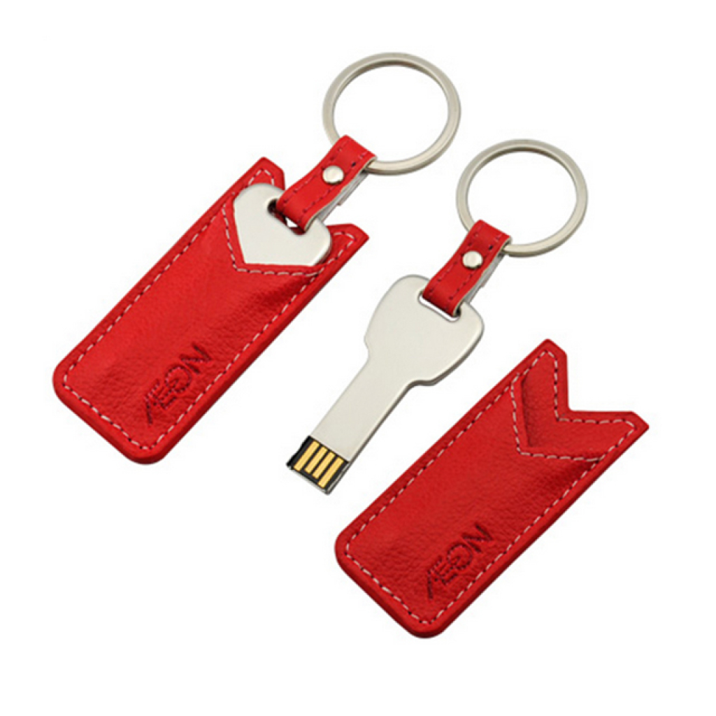 皮革隨身碟吊飾-皮革隨身碟吊飾