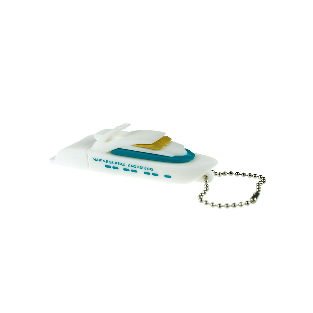 遊艇造型吊飾隨身碟-遊艇造型吊飾隨身碟