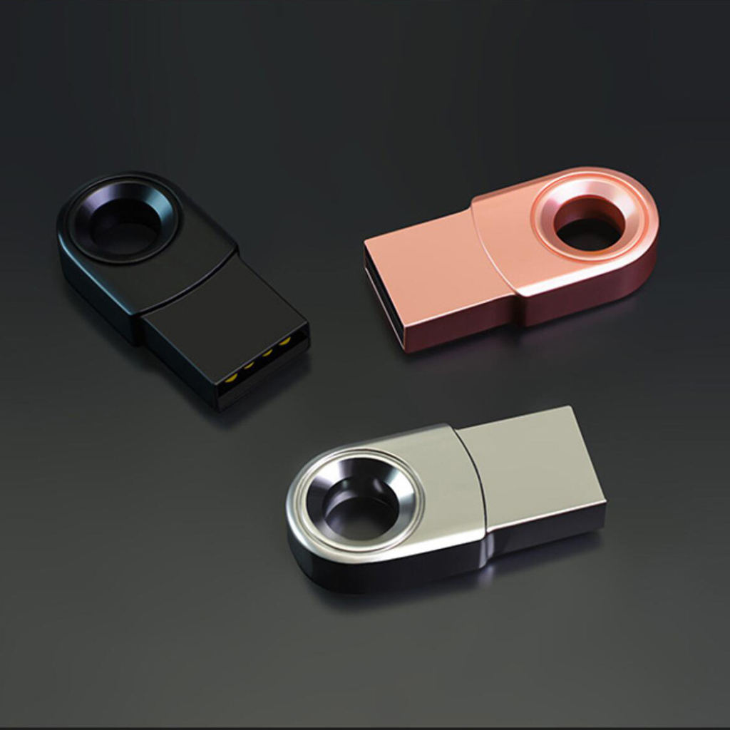 金色圓圈迷你隨身碟 -金色圓圈迷你隨身碟